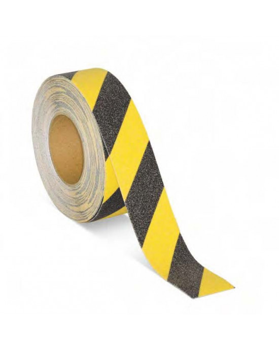 Anti-Slip 50mm Black and Yellow Floor tape 14.123.H05