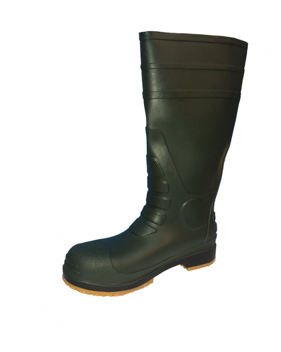 Wellington Green Safety Boot SFW15